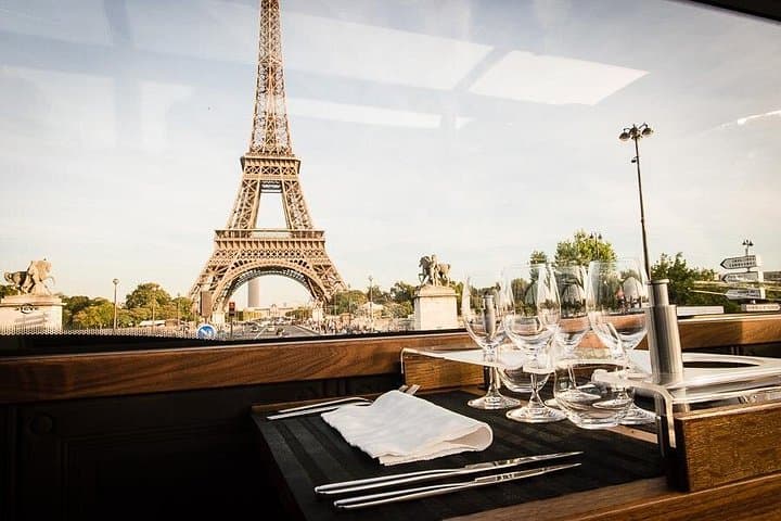 Paris Bustronome Gourmet Sightseeing Lunch on a Panoramic Bus — photo 1