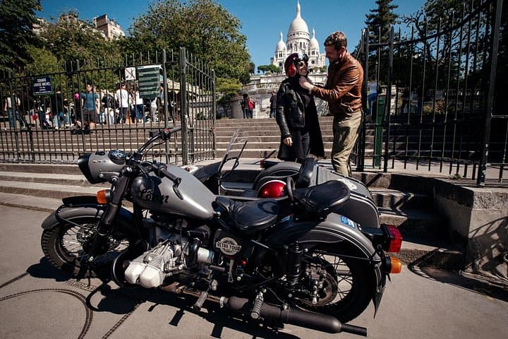 Paris Private Vintage Half Day Tour on a Sidecar Motorcycle — photo 5