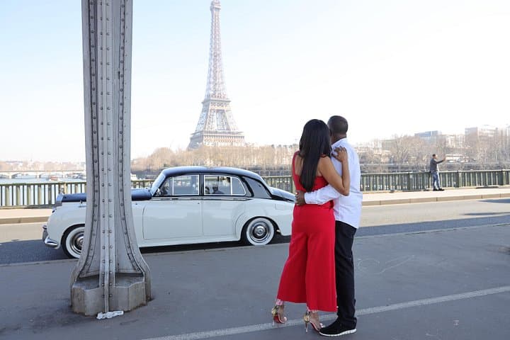 Paris Picturesque Romanic Luxury Vintage Rolls Royce Tour — photo 3