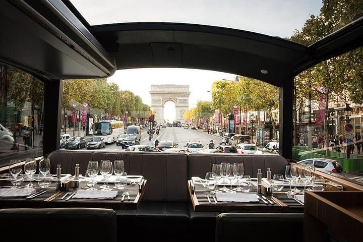 Paris Bustronome Gourmet Sightseeing Lunch on a Panoramic Bus — photo 12