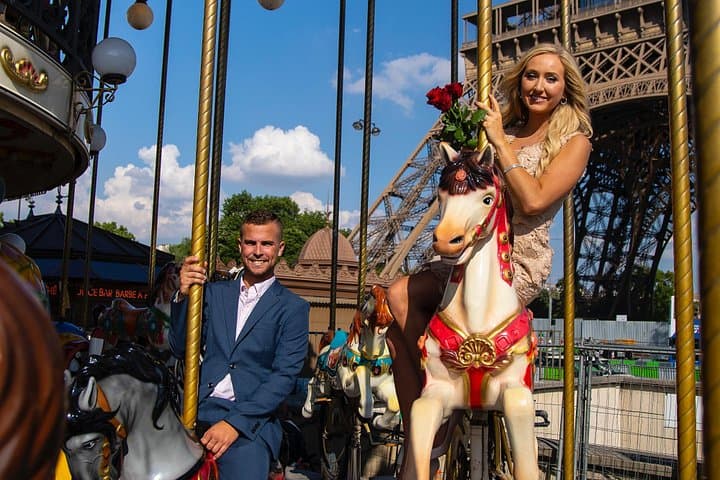 Paris Eiffel Tower Wedding Vows Renewal Ceremony with Photo Shoot — photo 6