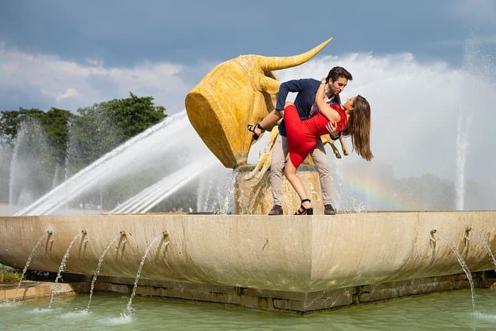 Paris Eiffel Tower Wedding Vows Renewal Ceremony with Photo Shoot — photo 3