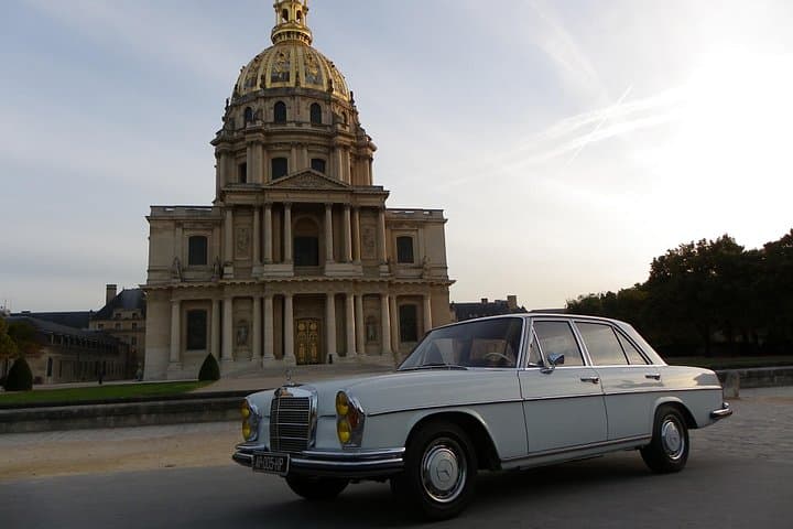 Private Paris guided Tour by classic 1970 Mercedes S Class — photo 8