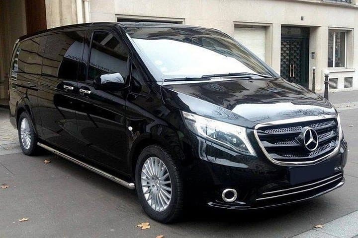 Arrival Transfer: Lyon Airport LYS to Courchevel by Luxury Van