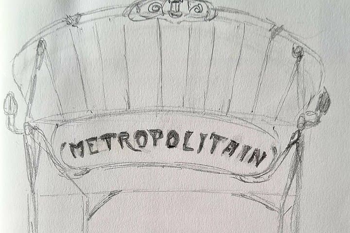 Drawing workshop / creative notebook during an unusual walk in Montmartre — photo 6
