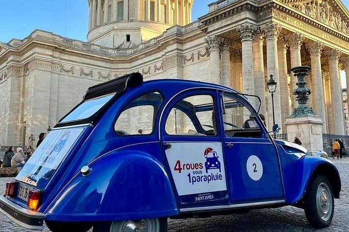 Private tour Paris Sightseeing 2 hours in Citroën 2CV — photo 2