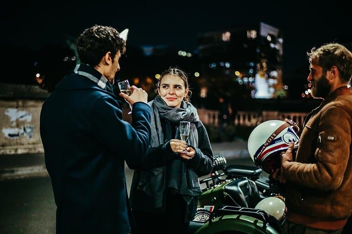 Paris Romantic & Private Tour By Night on a Sidecar Ural — photo 3