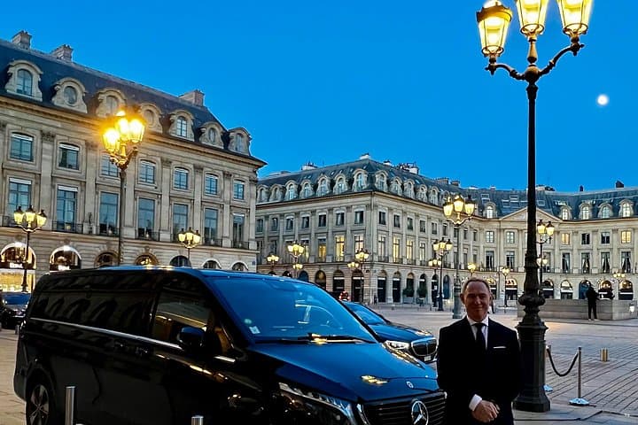 Private transfer by luxury Mercedes from PARIS to ==> CAEN with Cab-Bel-Air — photo 1