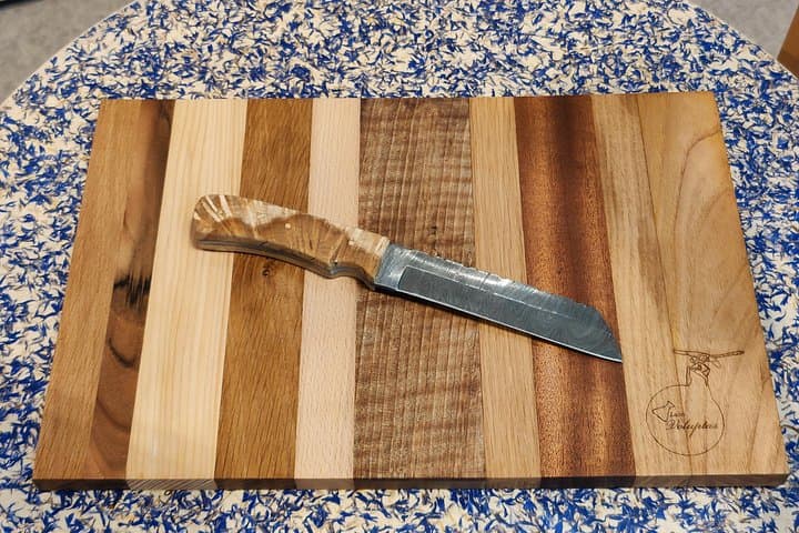 Private Activity Knife assembly and board making — photo 1