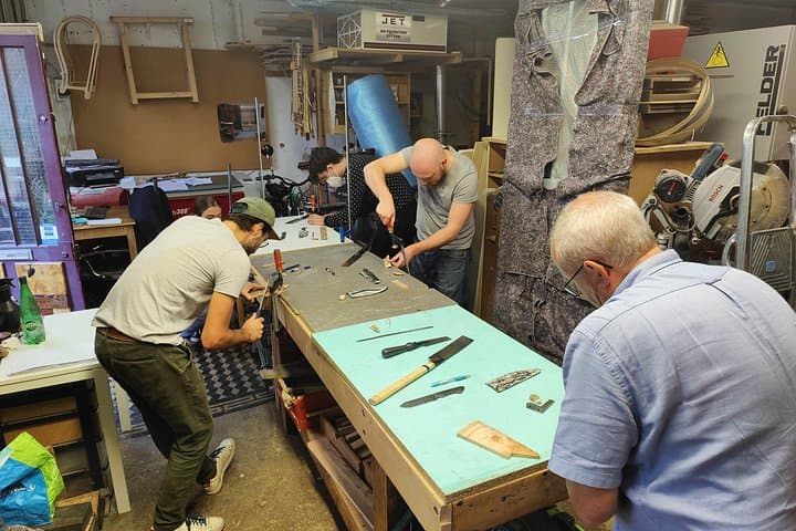Private Activity Knife assembly and board making — photo 4