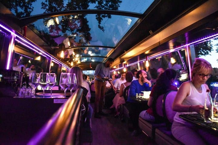 Champs-Elysées Dinner Paris by Night on a Panoramic Bus — photo 3