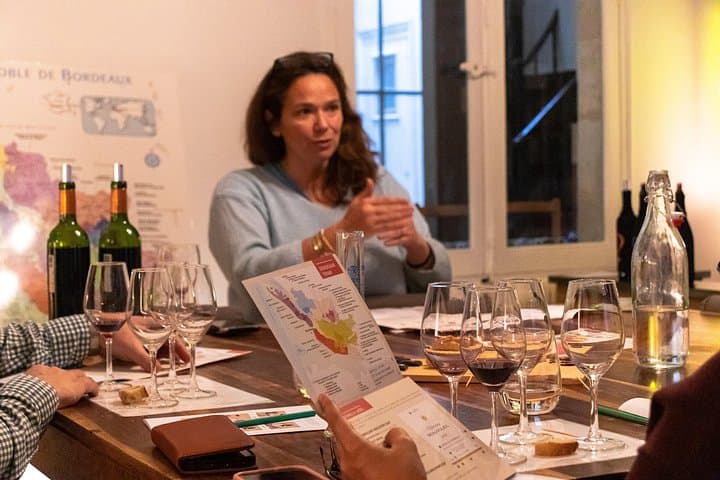 Bordeaux Wine Masterclass: Tasting workshop with appetizer