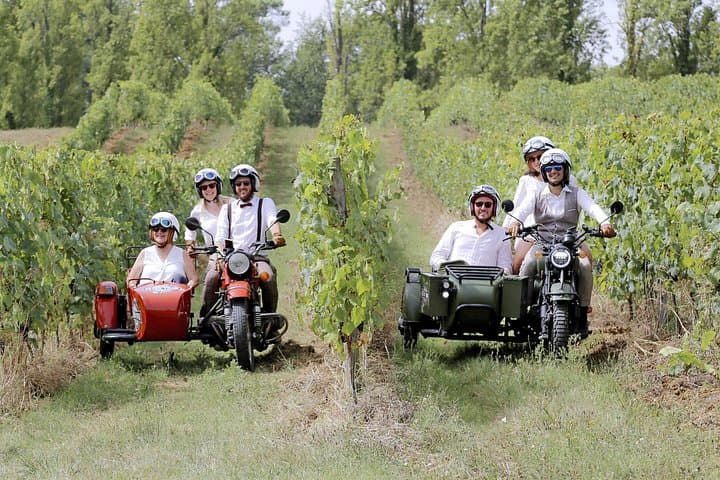 The Médoc in a sidecar, magic!