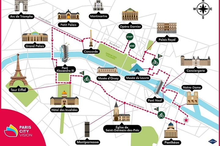 Paris City Highlights Private Guided Bike Tour with Photo Stops — photo 16