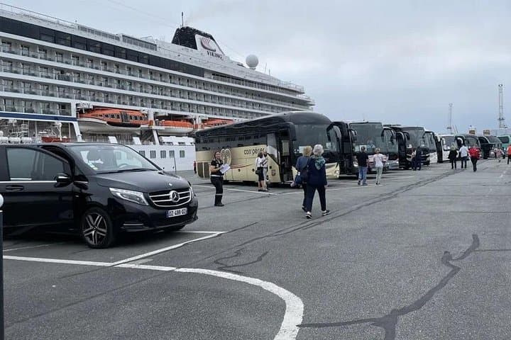 Arrival transfer cruise Le Havre or Honfleur to Hotels