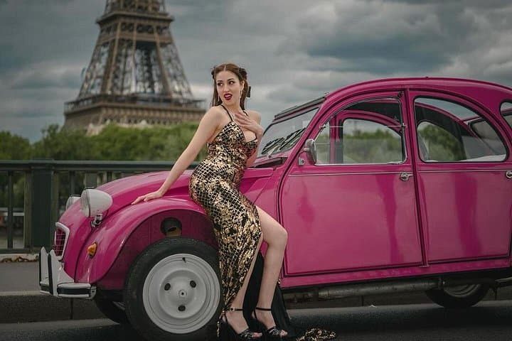 2h - Paris by Night - Private Guided Tour in a Pink 2cv — photo 9