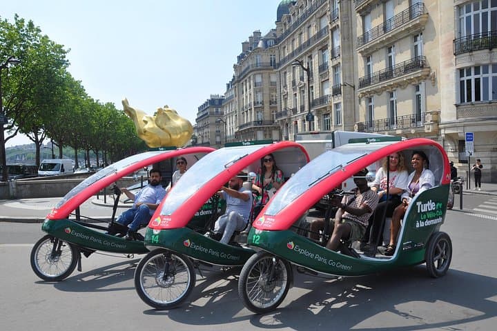 Private City-Tour by pedicab in Paris : The "Gustave Eiffel" — photo 4