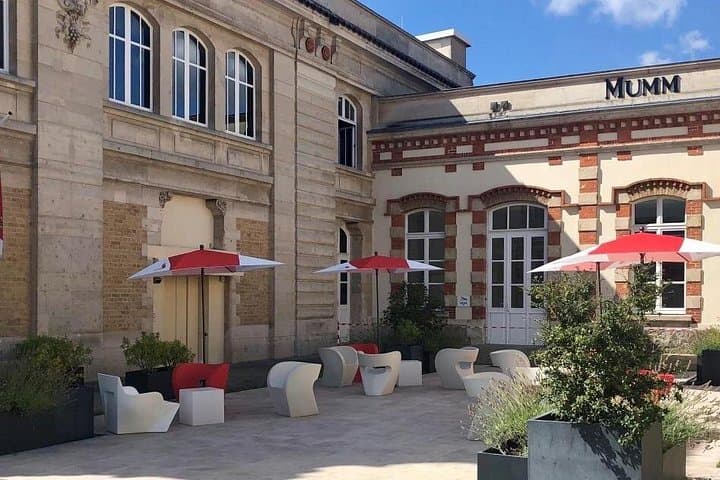 Champagne Mumm in Reims Private Half Day Tour from Paris