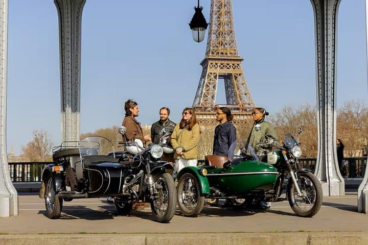 Paris: Private Vintage Sidecar Tour with Pick-Up at your Hotel — photo 4