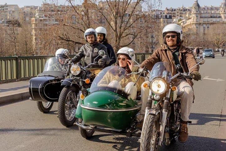 Paris: Private Vintage Sidecar Tour with Pick-Up at your Hotel — photo 2