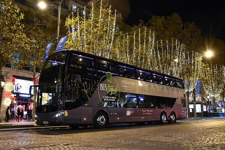 Champs-Elysées Dinner Paris by Night on a Panoramic Bus — photo 1