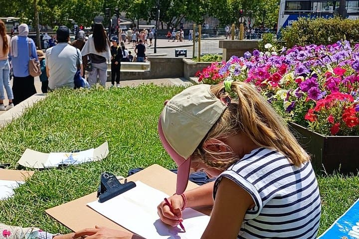 Eiffel Tower Drawing Workshop at the Eiffel Tower — photo 5
