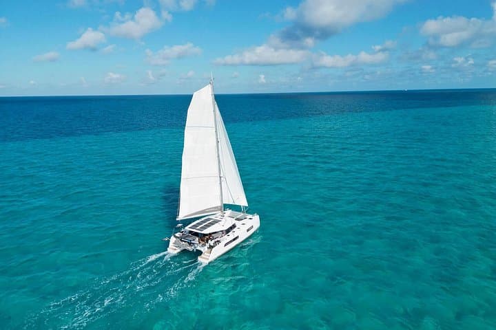 catamaran cruise small group on the French Riviera