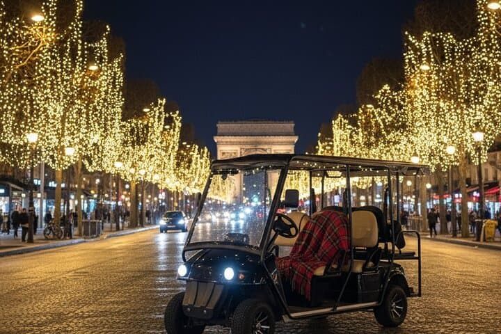 Paris Christmas Lights Tour by Golf Cart: Magical Experience — photo 3