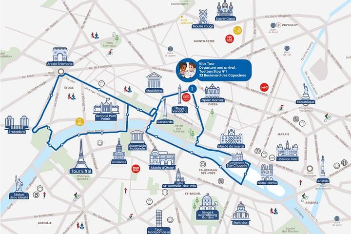 Paris Tootbus Kids Tour Sightseeing Live Guided Tour — photo 5