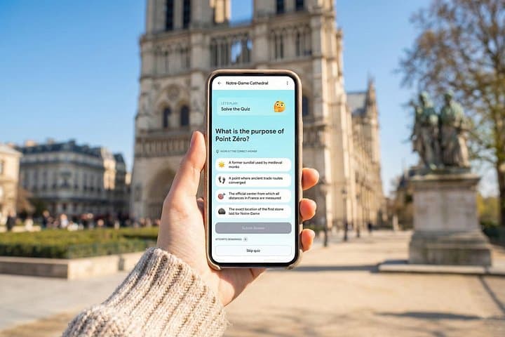 Paris self-guided walking tour with audio stories and quizzes — photo 1