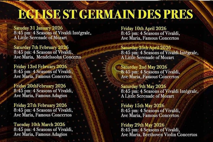 Classical Music Concert Saint Germain des Prés Church — photo 11