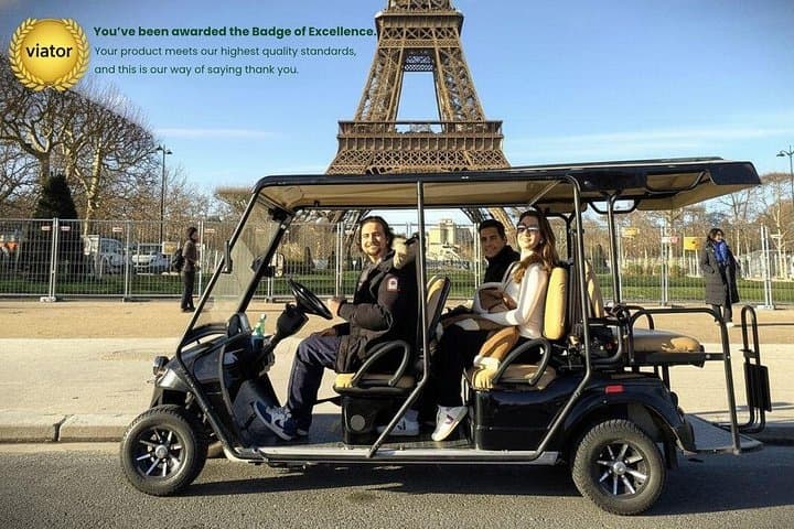 Paris Christmas Lights Tour by Golf Cart: Magical Experience — photo 2