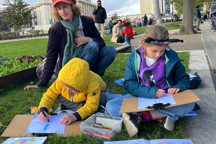 Eiffel Tower Drawing Workshop at the Eiffel Tower — photo 7