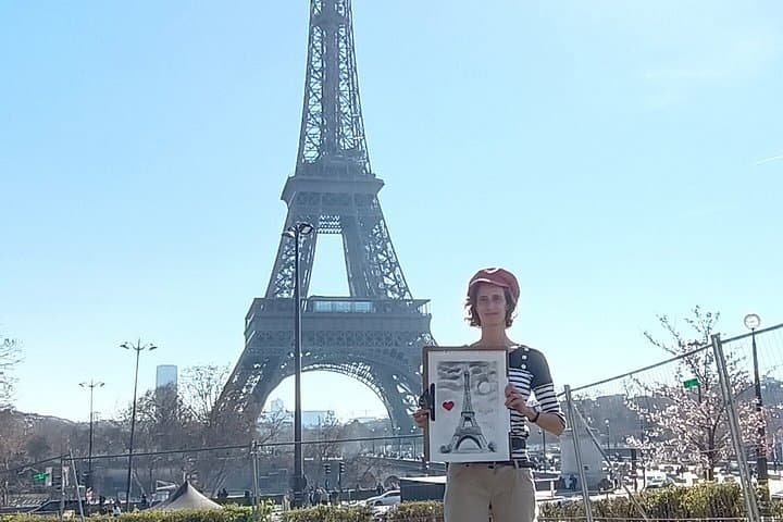 Eiffel Tower Drawing Workshop at the Eiffel Tower — photo 3