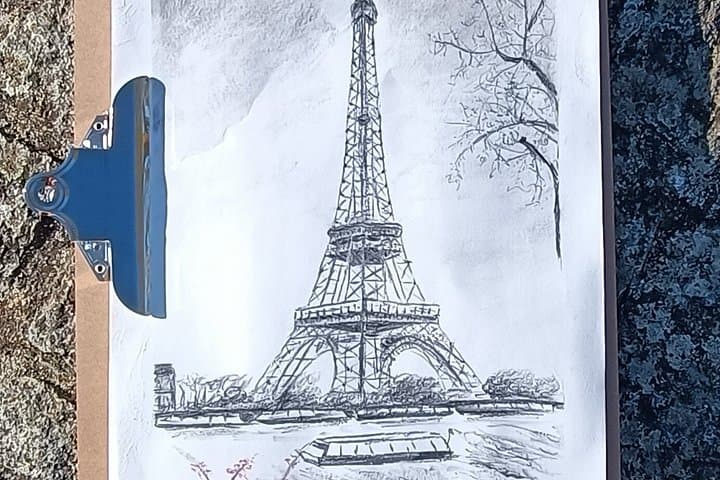 Eiffel Tower Drawing Workshop at the Eiffel Tower — photo 13