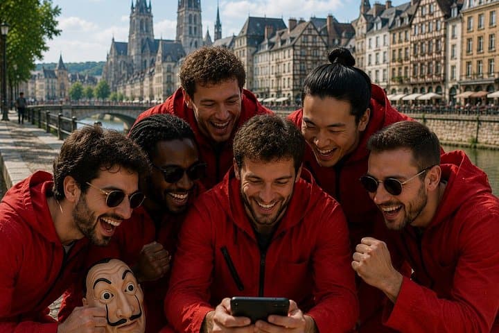 Escape Game Outdoor Theme Team Heist in Rouen