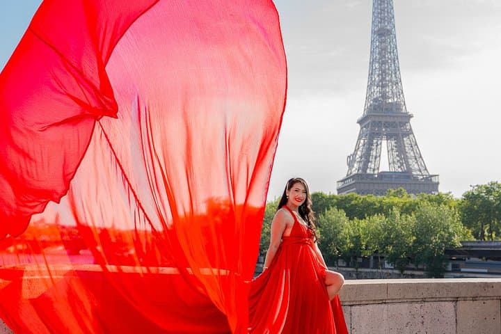 Paris: Professional Flying-Dress Photoshoot @jonadress — photo 1