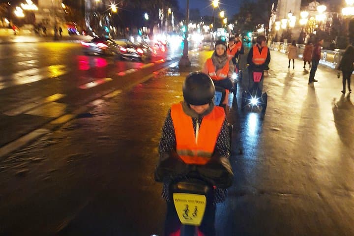 Segway by night ! Illuminated Paris — photo 7