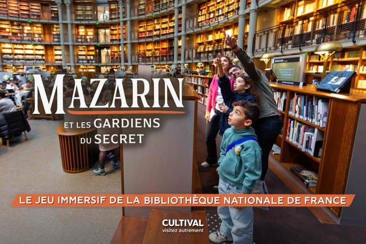 Game Mazarin and the Guardians of Secret at the BnF Richelieu — photo 1
