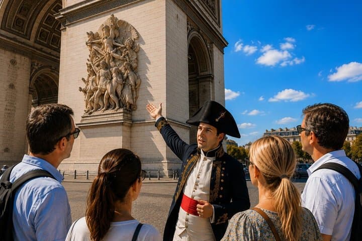 Around Arc de Triomphe with Napoleon Unique Tour By An Actor — photo 3