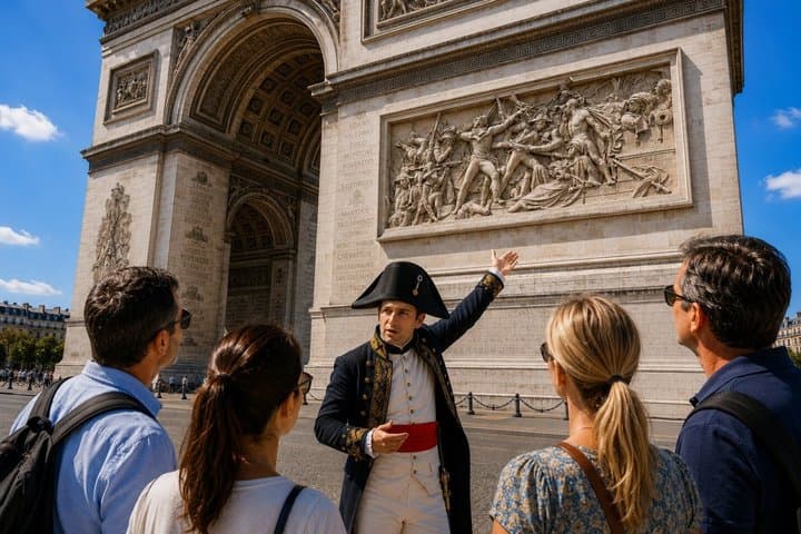 Around Arc de Triomphe with Napoleon Unique Tour By An Actor — photo 4
