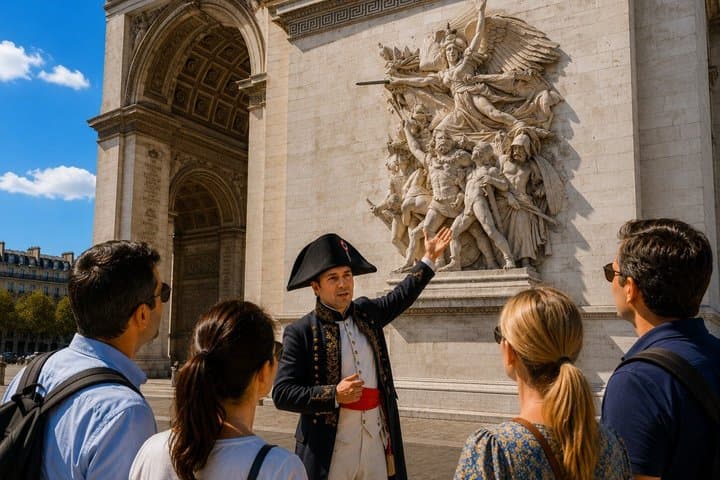Around Arc de Triomphe with Napoleon Unique Tour By An Actor — photo 5