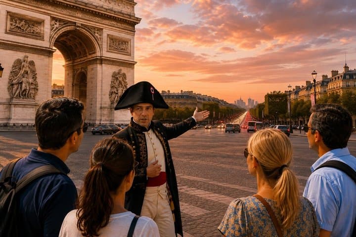 Around Arc de Triomphe with Napoleon Unique Tour By An Actor — photo 2