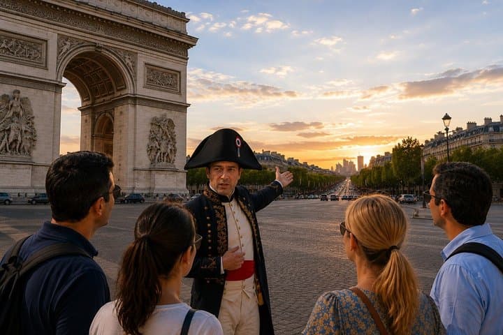 Around Arc de Triomphe with Napoleon Unique Tour By An Actor — photo 6