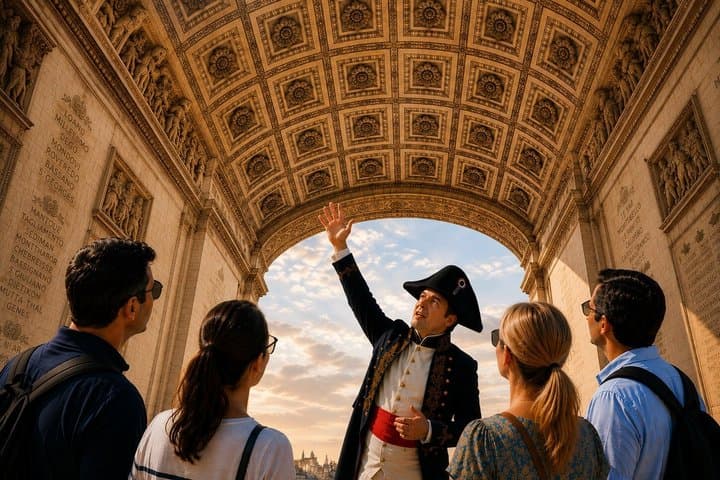 Around Arc de Triomphe with Napoleon Unique Tour By An Actor — photo 7