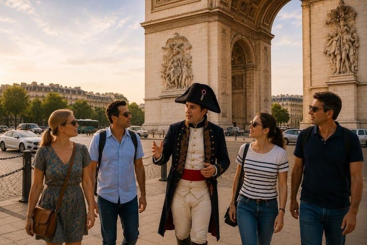 Around Arc de Triomphe with Napoleon Unique Tour By An Actor — photo 8