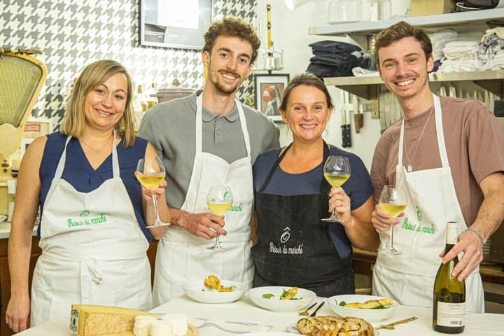 A seasonal Lyonnais menu cooked by you in Old Lyon