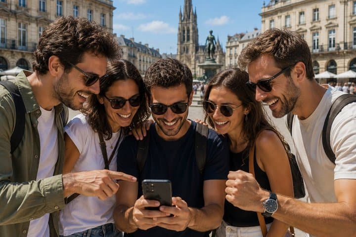 Escape Game Magic Team in the streets of Bordeaux