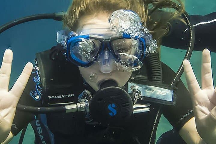 Scuba diving baptism