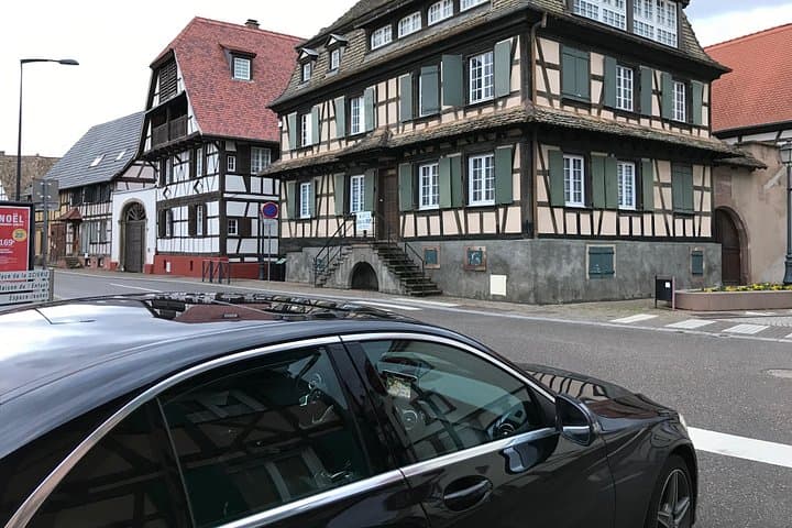 Private transport car with driver Strasbourg Erstein